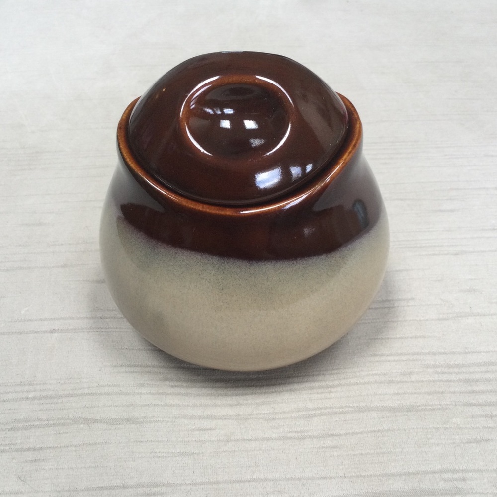 Vintage Sango Nova Stoneware Sugar Bowl #4933 70s